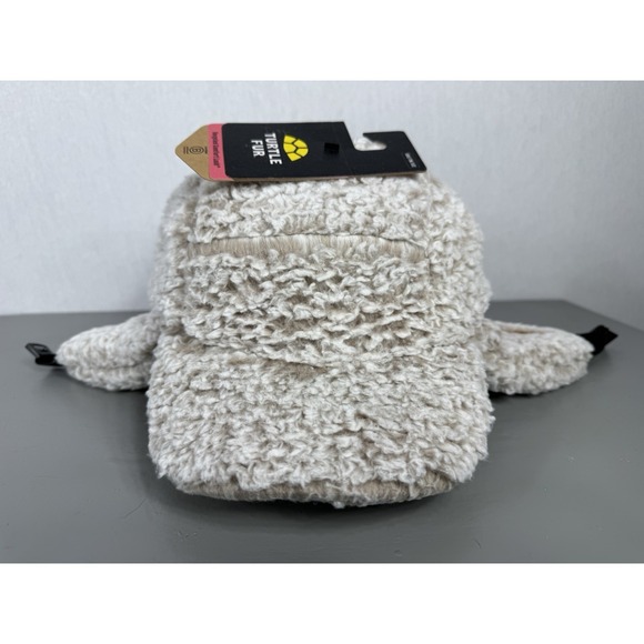 Turtle Fur Comfort Lush Backcountry Trapper Hat Adult One Size Natural Plush NEW - Picture 2 of 11
